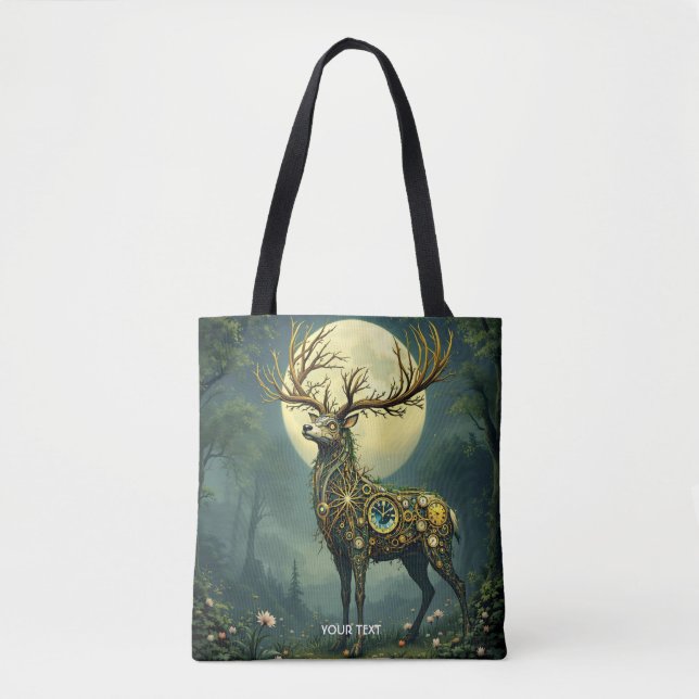 Fantasy Niedlich Steampunk Deer Forest (Vorderseite)