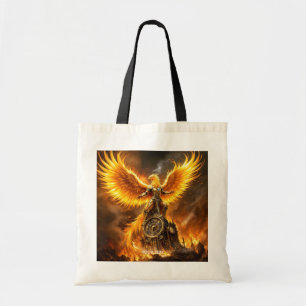 Fantasy Niedlich Steampunk Flames Phoenix Tragetasche