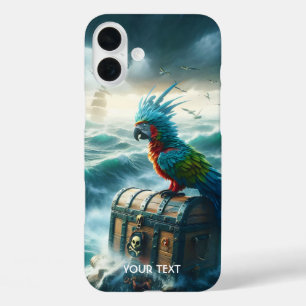 Fantasy Niedlich Storm Sea Pirates iPhone 16 Plus Hülle