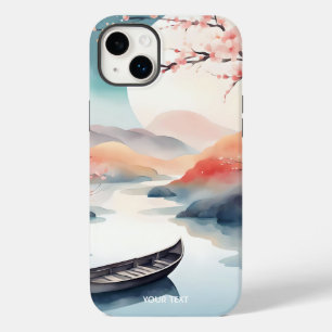 Fantasy Niedlich Sun Sakura Boat Case-Mate iPhone 14 Plus Hülle
