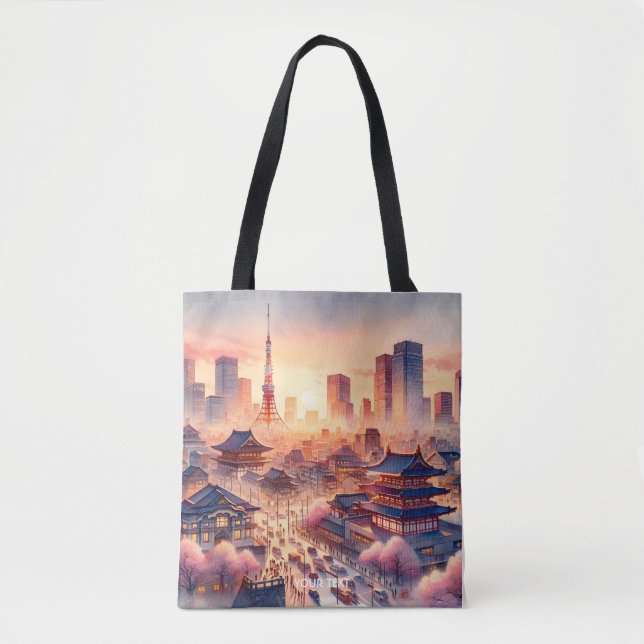 Fantasy Niedlich Sunset Tokyo View (Vorderseite)