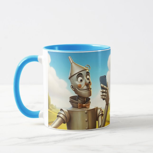 Fantasy Niedlich Tin Man Road Tasse (Links)