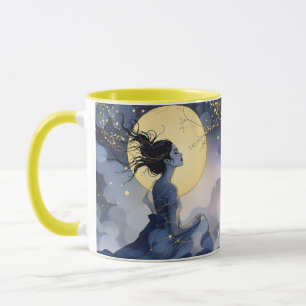 Fantasy Niedlich Trees Moon Tasse