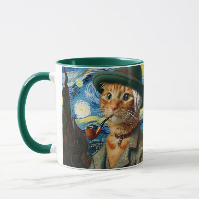 Fantasy Niedlich Van Gogh Hat Tasse (Links)