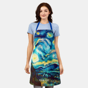 Fantasy Niedlich Van Gogh Inspiriert Schürze