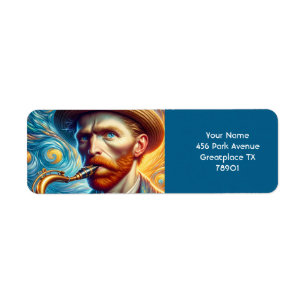 Fantasy Niedlich Van Gogh Saxophon