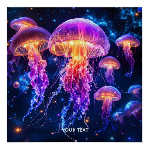 Fantasy Niedlich Vibranly Underwater World Poster