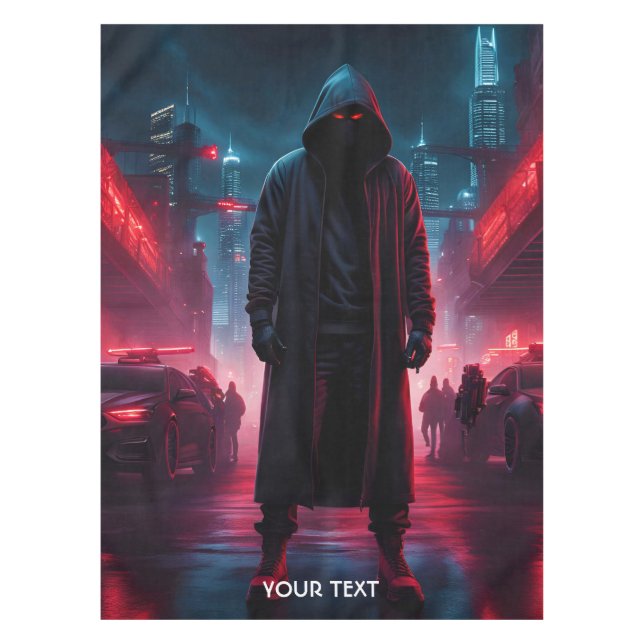 Fantasy Niedlich Vivid Dark Night Man Tischdecke (Vorderseite)