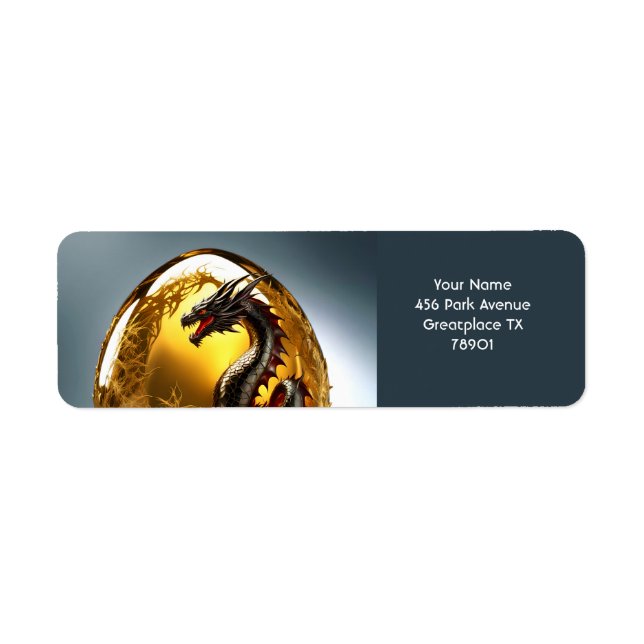 Fantasy Niedlich Vivid Dragon Glass Egg (Vorne)