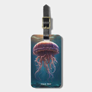 Fantasy Niedlich Vivid Sea Big Jellyfish Gepäckanhänger