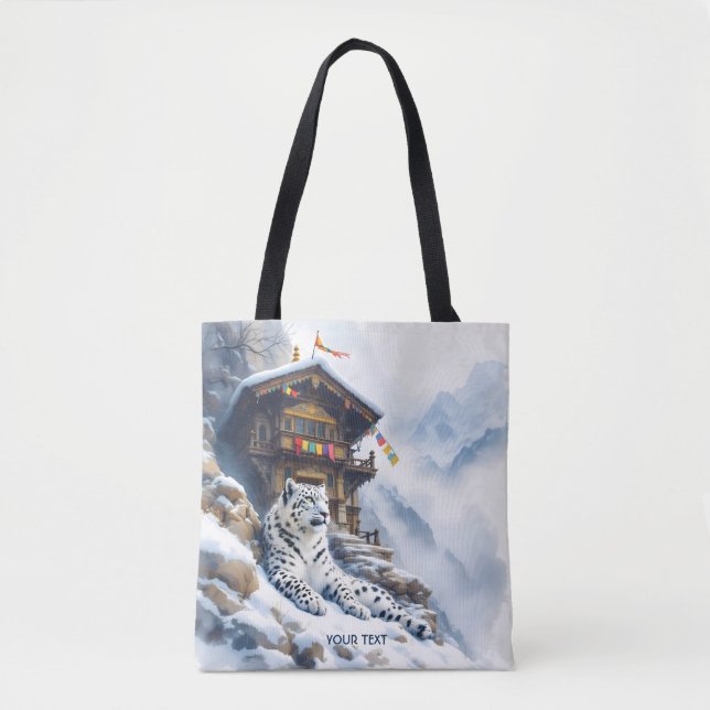 Fantasy Niedlich White Leopard Snow (Vorderseite)