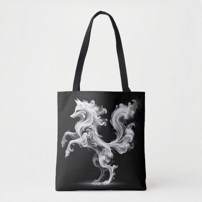 Fantasy Niedlich White Smoke Fox (Vorderseite)