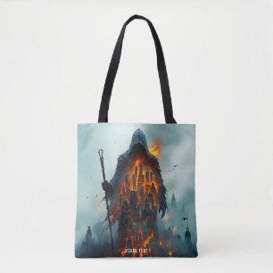 Fantasy Niedlich Wizard Fire City