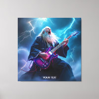 Fantasy Niedlich Wizard Gitarre spielen