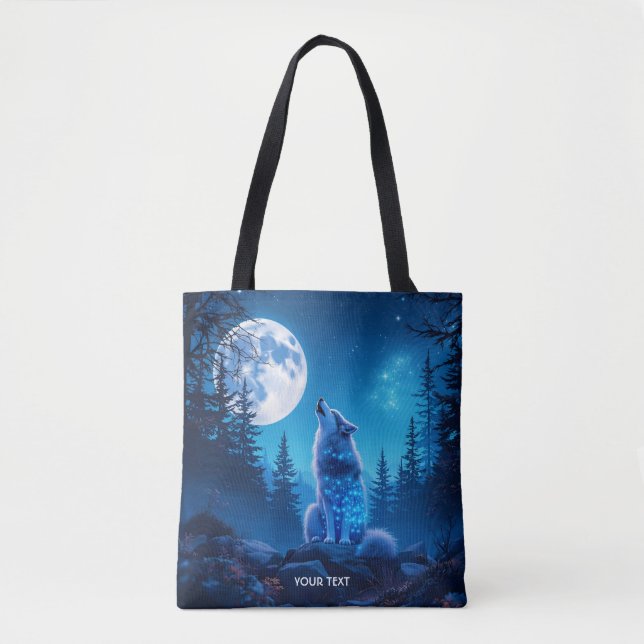 Fantasy Niedlich Wolf Doppelausstellung (Vorderseite)