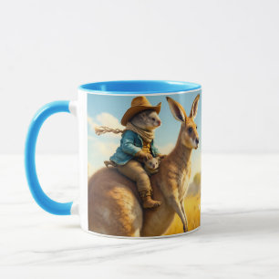 Fantasy Niedlich Wombat Kangaroo Koala Tasse