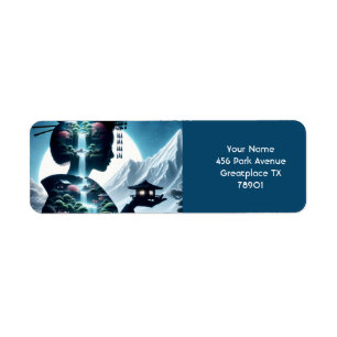 Fantasy Niedliche japanische Girl Landschaft