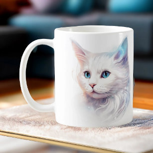 Fantasy niedliche Katze Kaffeetasse