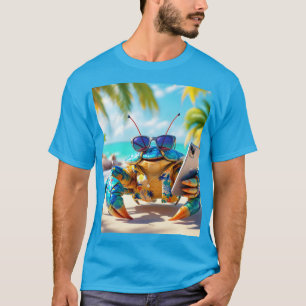 Fantasy Niedliche Muschel Crab Beach T-Shirt
