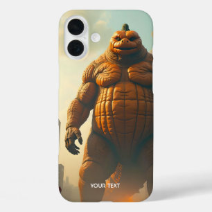 Fantasy Niedlicher Gigant Pumpkin City iPhone 16 Plus Hülle
