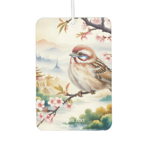 Fantasy Niedliches chinesisches Vogelblossom Autolufterfrischer
