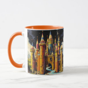 Fantasy Niedliches Schloss von Cappella Santa Mari Tasse