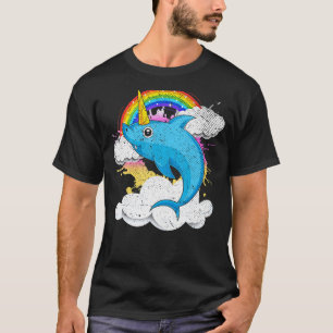 Fantasy Ocean Animal Sharkicorn Regenbogen Shark U T-Shirt