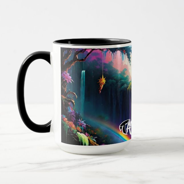 Fantasy Paradise Kaffee Tasse (Links)