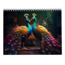 Fantasy Peacocks Kalender