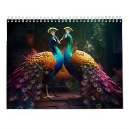 Fantasy Peacocks Kalender