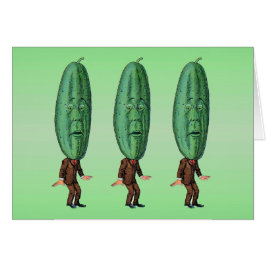 Fantasy Pickle Man Brown Anzug
