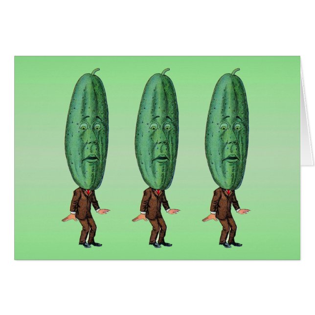 Fantasy Pickle Man Brown Anzug (Vorderseite (Horizontal))