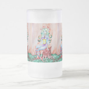 Fantasy Pixie Fairy Thunder_Cove Mattglas Bierglas