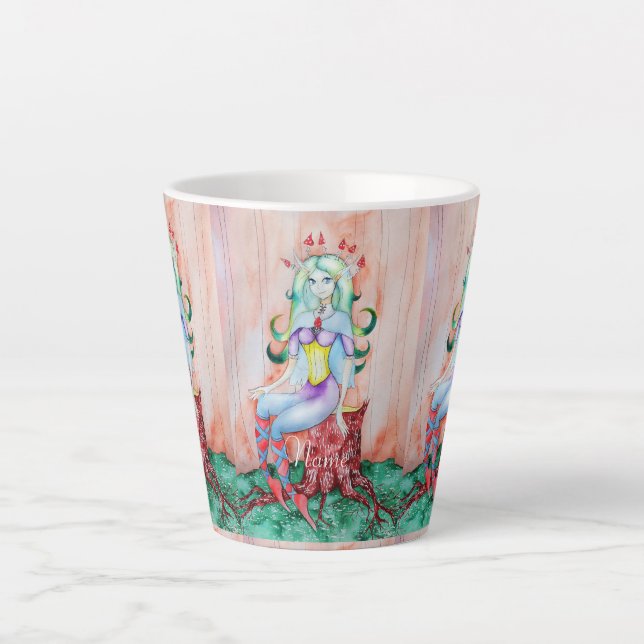 Fantasy Pixie Fairy Thunder_Cove Milchtasse (Vorderseite)