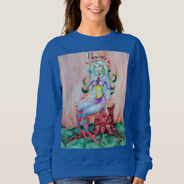 Fantasy Pixie Fairy Thunder_Cove Sweatshirt (Vorderseite)