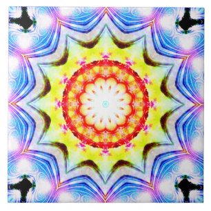 Fantasy Priest Magical Magical Vibranno Mandela Fliese