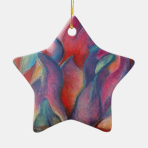 Fantasy Protea Keramikornament