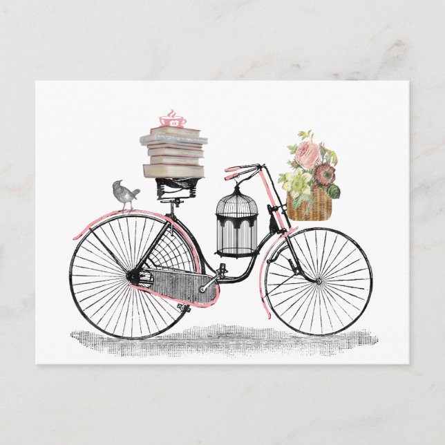 Fantasy Push Bike Postkarte (Vorderseite)