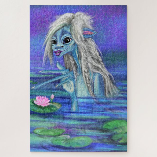 Fantasy-Puzzle mit Seefee Puzzle (Vertikal)