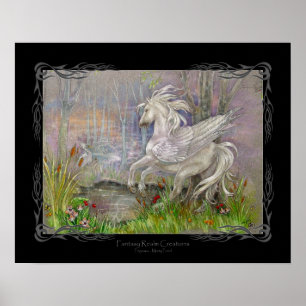 Fantasy Realm Kreationen drucken Poster