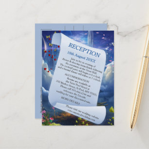 Fantasy Realms of Magic Scenerics Designs Ankündigungspostkarte