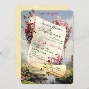 Fantasy Realms of Magic Scenerics Designs Einladung