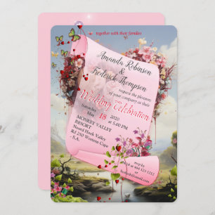 Fantasy Realms of Magic Scenerics Designs Einladung