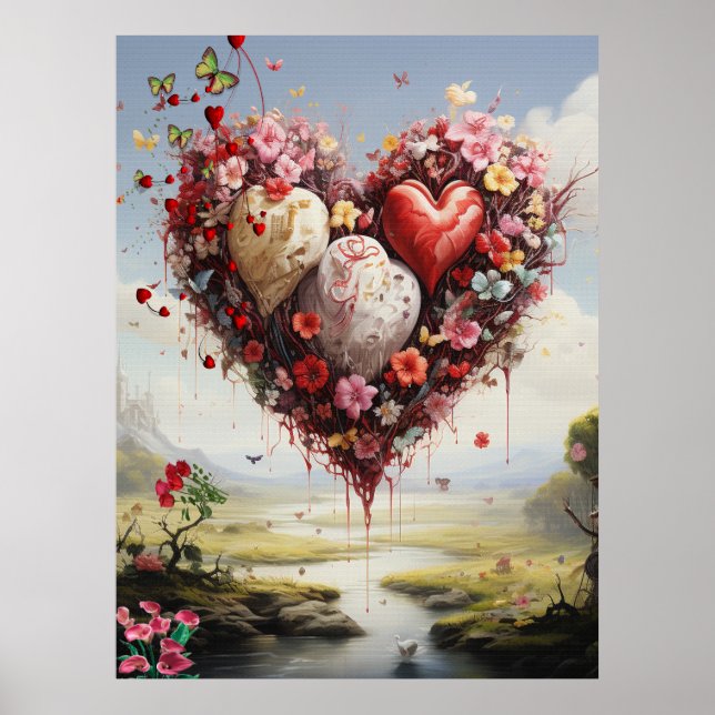 Fantasy Realms of Magic Scenerics Designs Poster (Vorne)