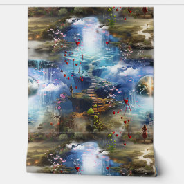 Fantasy Realms of Magic Scenerics Designs Tapete