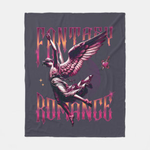 Fantasy Romance Angel Book Club Fleecedecke