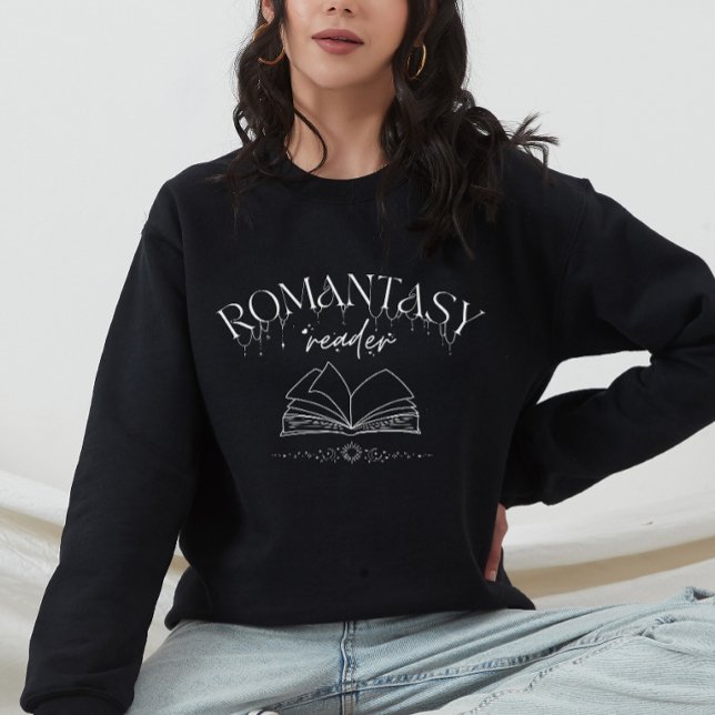 Fantasy Romance Romantasy Book Lovers Sweatshirt (Von Creator hochgeladen)
