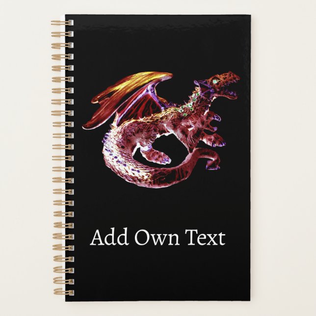 Fantasy Ruby Reds Dragon Planer (Vorderseite)