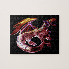 Fantasy Ruby Reds Dragon Puzzle