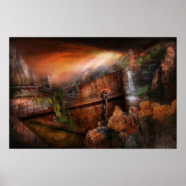 Fantasy - Schiffbruch Poster (Vorne)